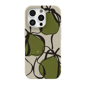 New Pela iPhone 16 Pro Eco-Friendly Sweet Pears London Fog Phone Case